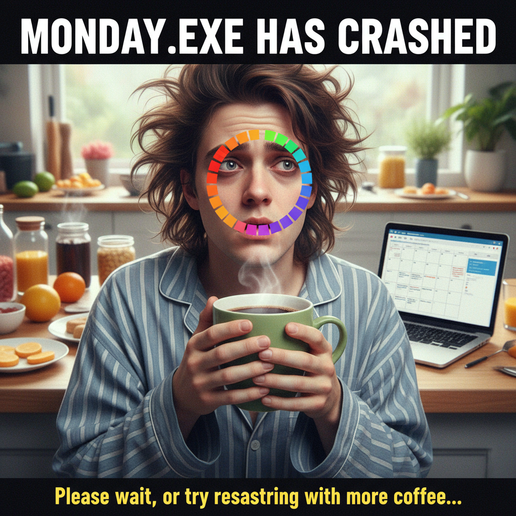 Monday morning: My brain is still buffering. Please stand by.