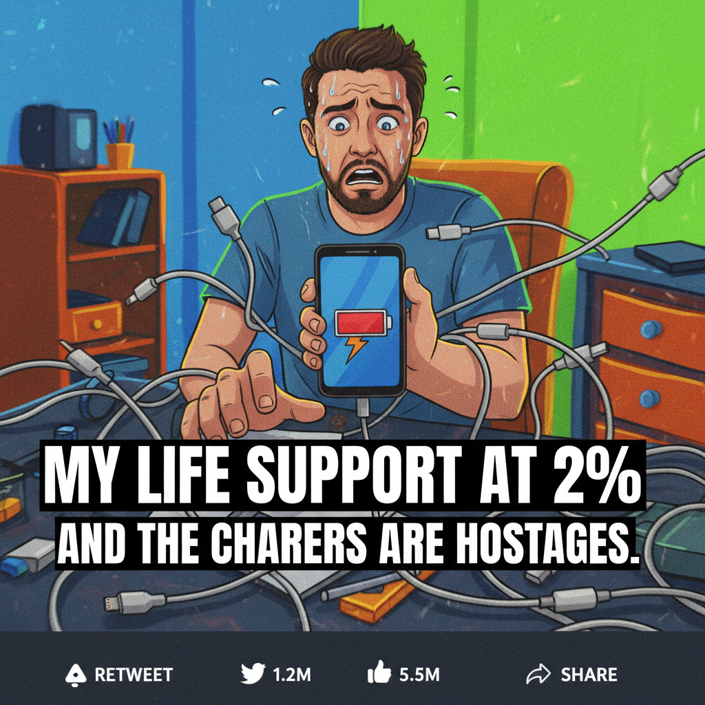 My phone battery is at 10% and so is my will to live. #DigitalDetoxFail