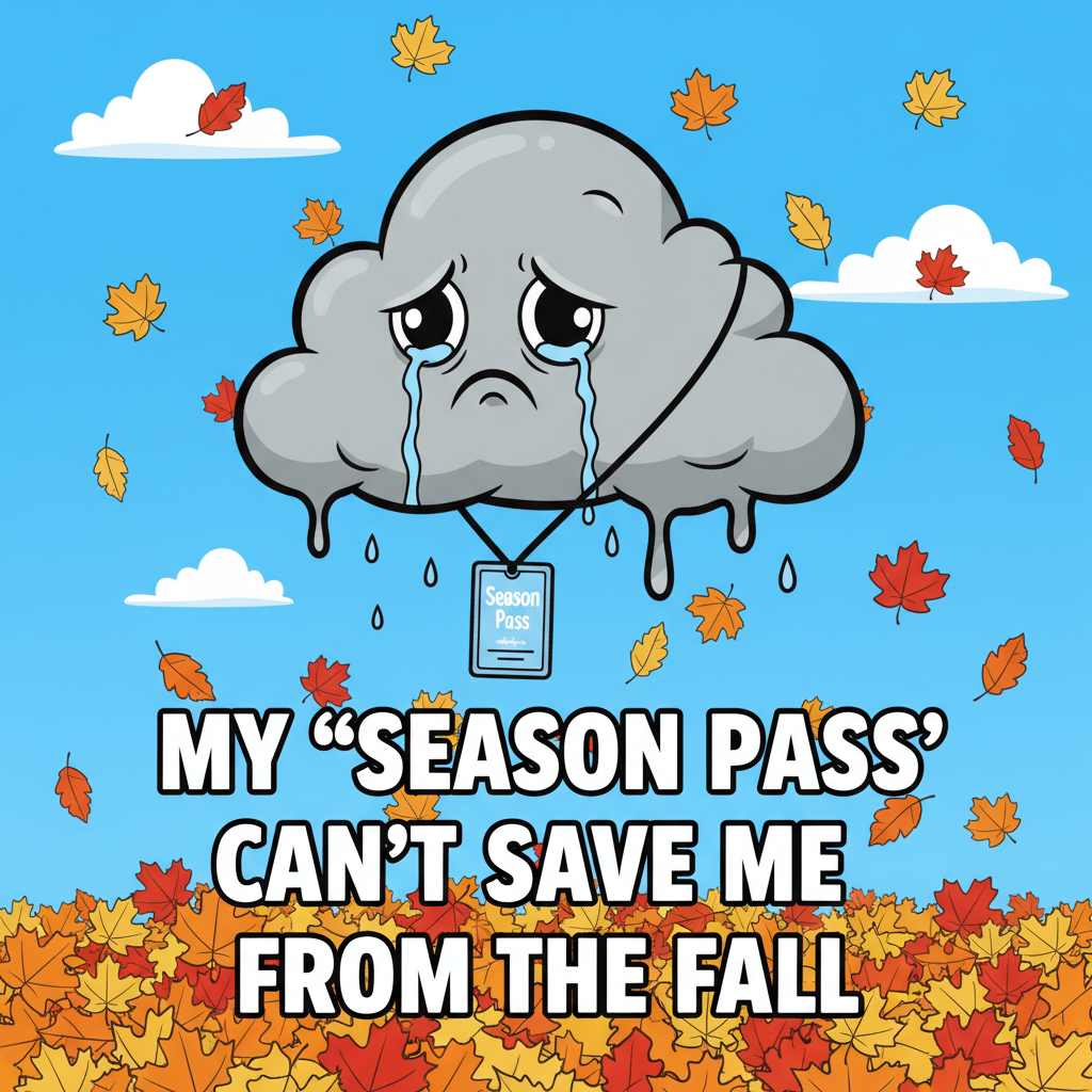 My seasonal depression has a seasonal pass. See you next fall!