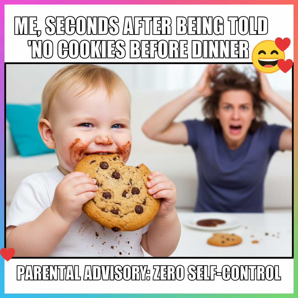 My toddler just negotiated a better snack deal than I ever have. Send help. #Parenting