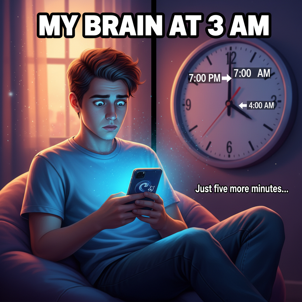 Just spent 3 hours scrolling TikTok only to realize I forgot to eat. Social media is a black hole.