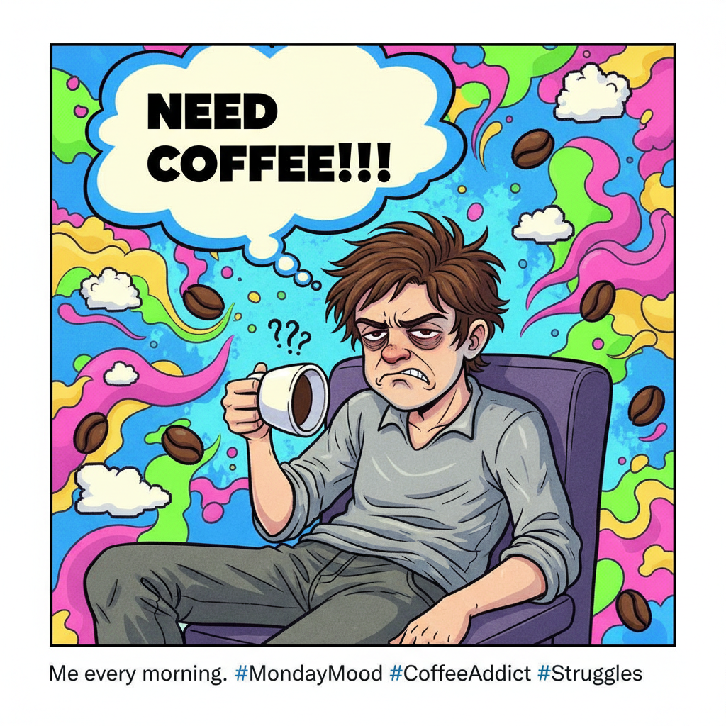 My blood type is coffee. My personality is 'haven't had my coffee yet'.