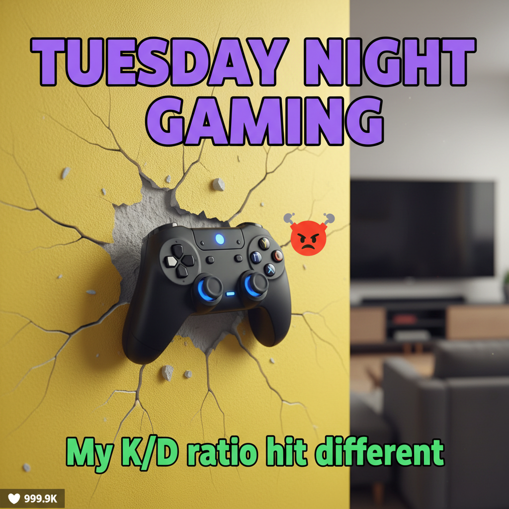 My controller just became a projectile. Sorry, wall. It was the lag's fault.