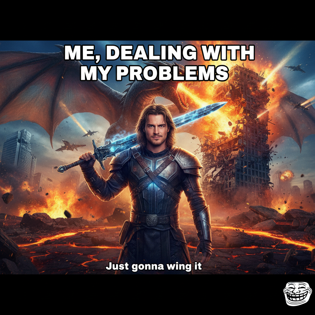 When the plot armor is thicker than my student loan debt