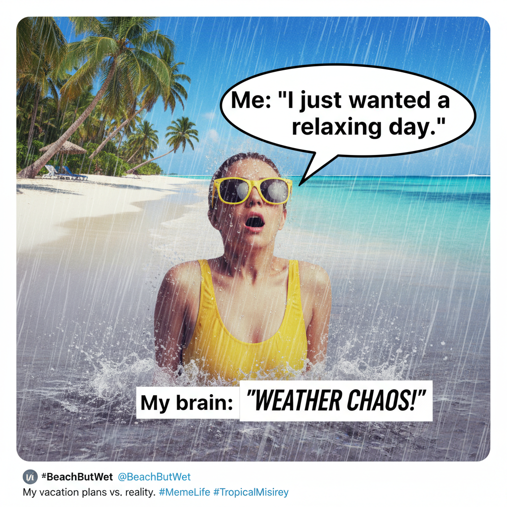 It's 70 degrees and raining. Is this climate change or just Florida?