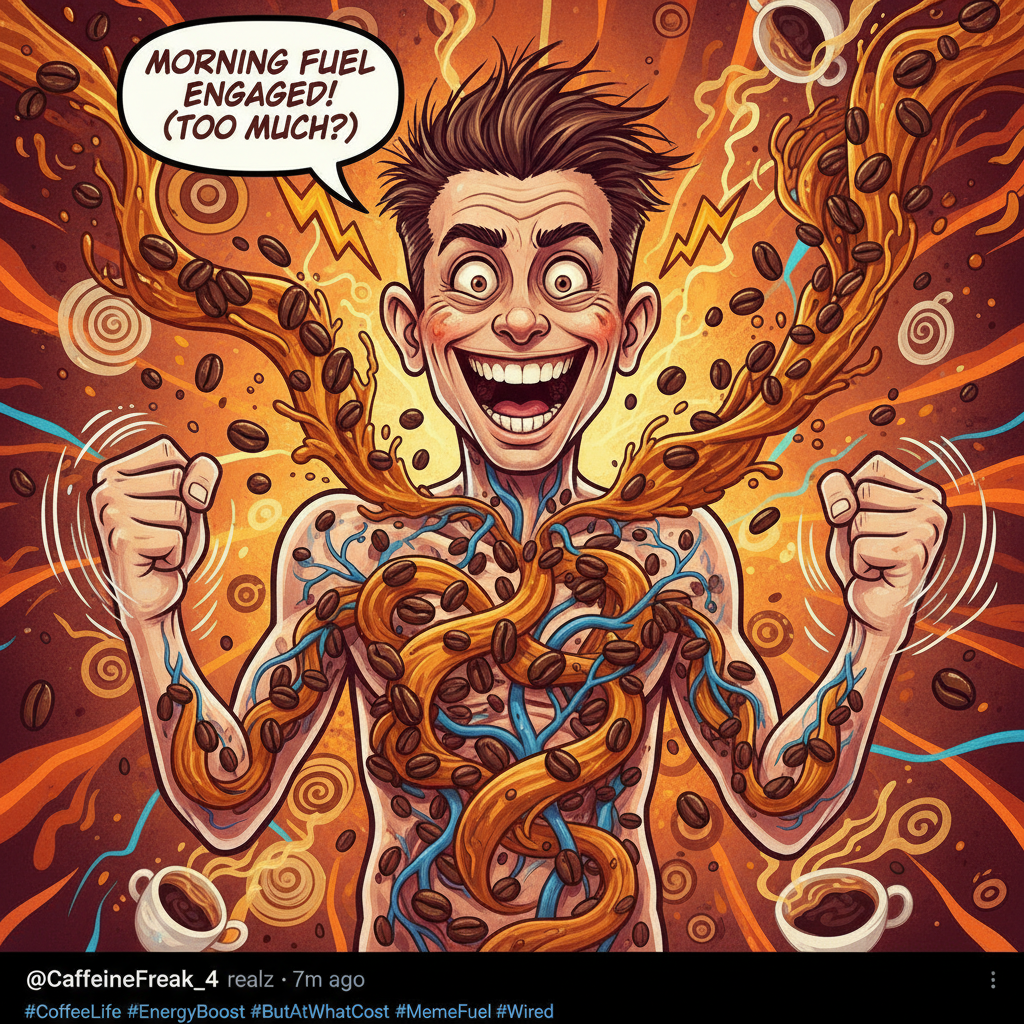 My blood type is coffee. My love language is a fresh brew. Send help (or more beans).