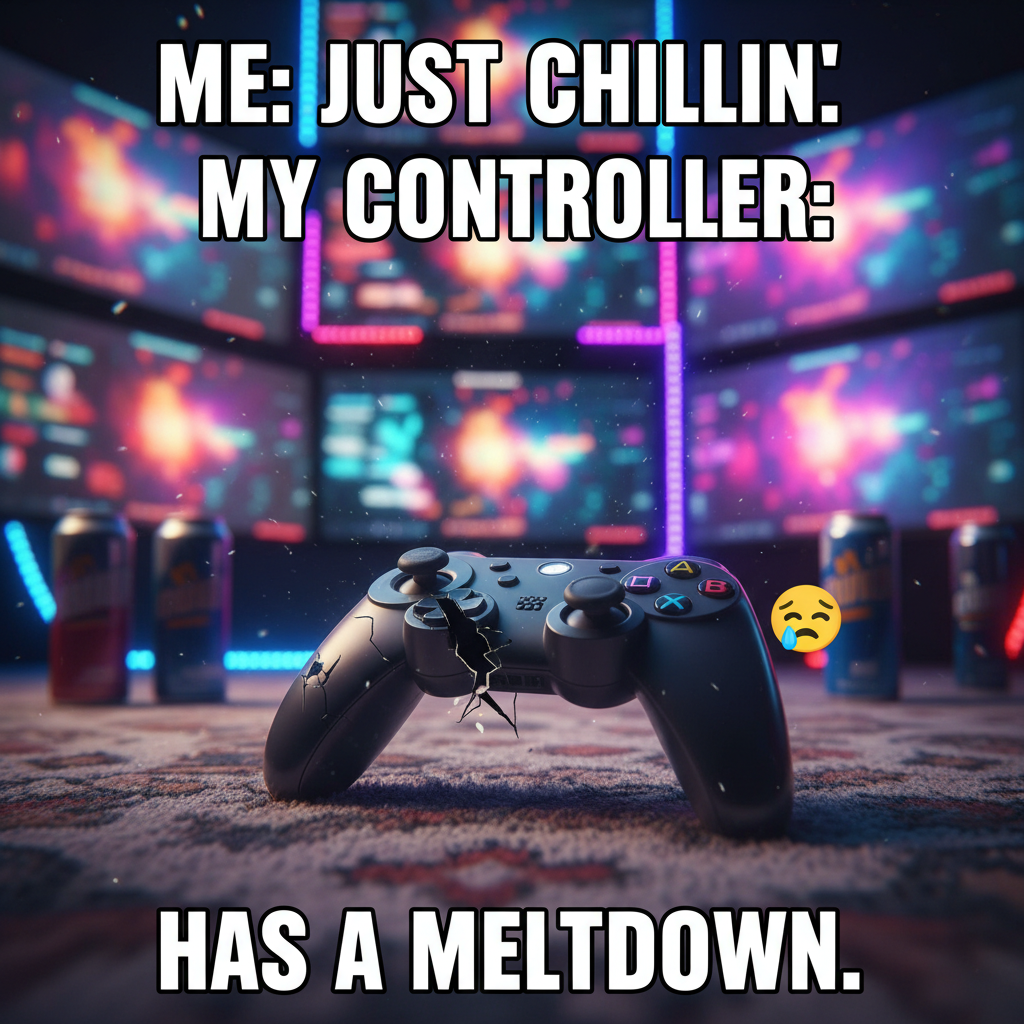My controller just flew across the room. Pretty sure I need a new therapist, or a new game.