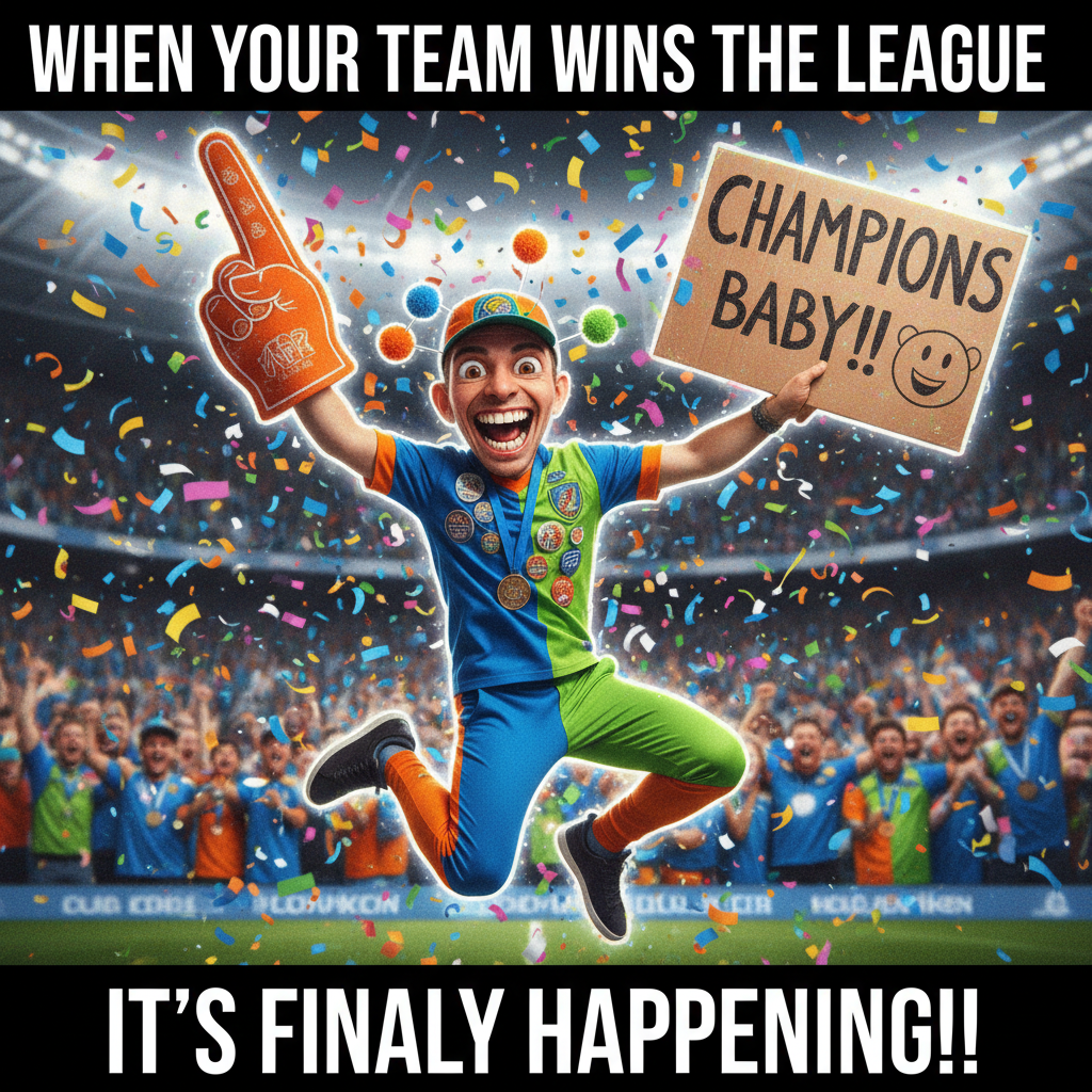 My team won by 1 point and I'm already planning the parade route. It's called passion, Brenda.