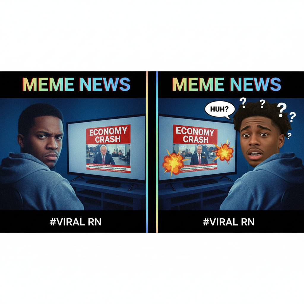 Me watching the news vs. my brain immediately finding a celebrity reaction meme for it.