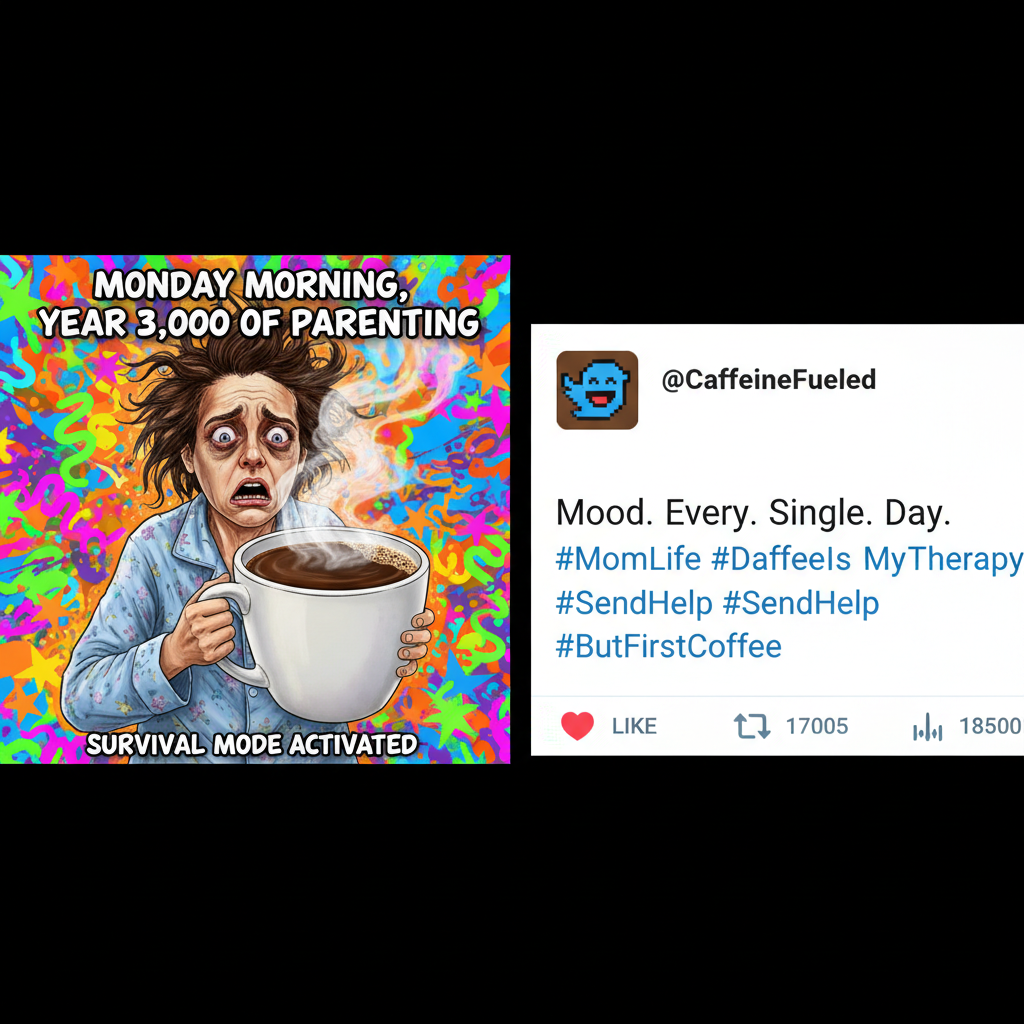 My blood type is coffee. My personality type is 'needs more coffee.'