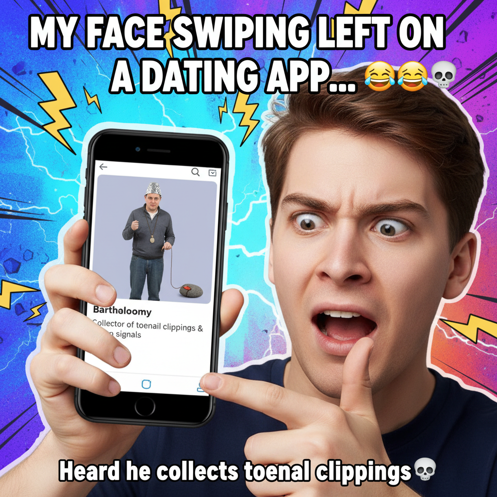 Matched with my ex's cousin. Swiped left so fast I almost broke my thumb.