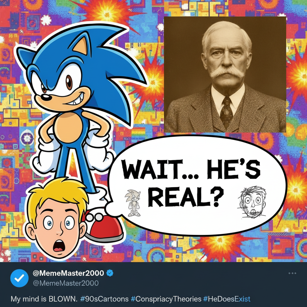 Finding out your favorite childhood cartoon character was voiced by a 60-year-old man. My whole life is a lie.