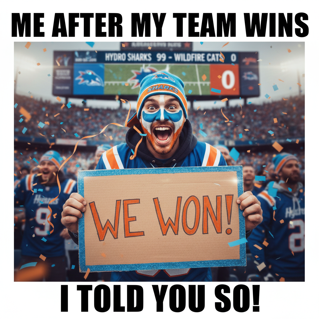 My team won. I'm legally required to remind everyone for the next 7-10 business days.