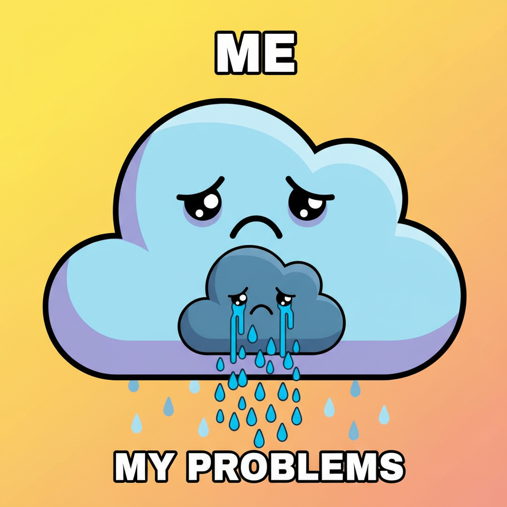 My seasonal depression has a seasonal depression. It's a meta-sadness.