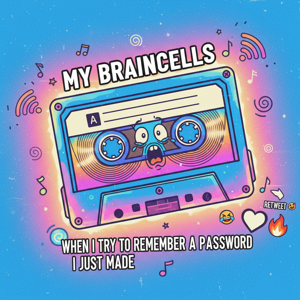 Hearing that one song from childhood just hits different now. Instant time travel. 😭