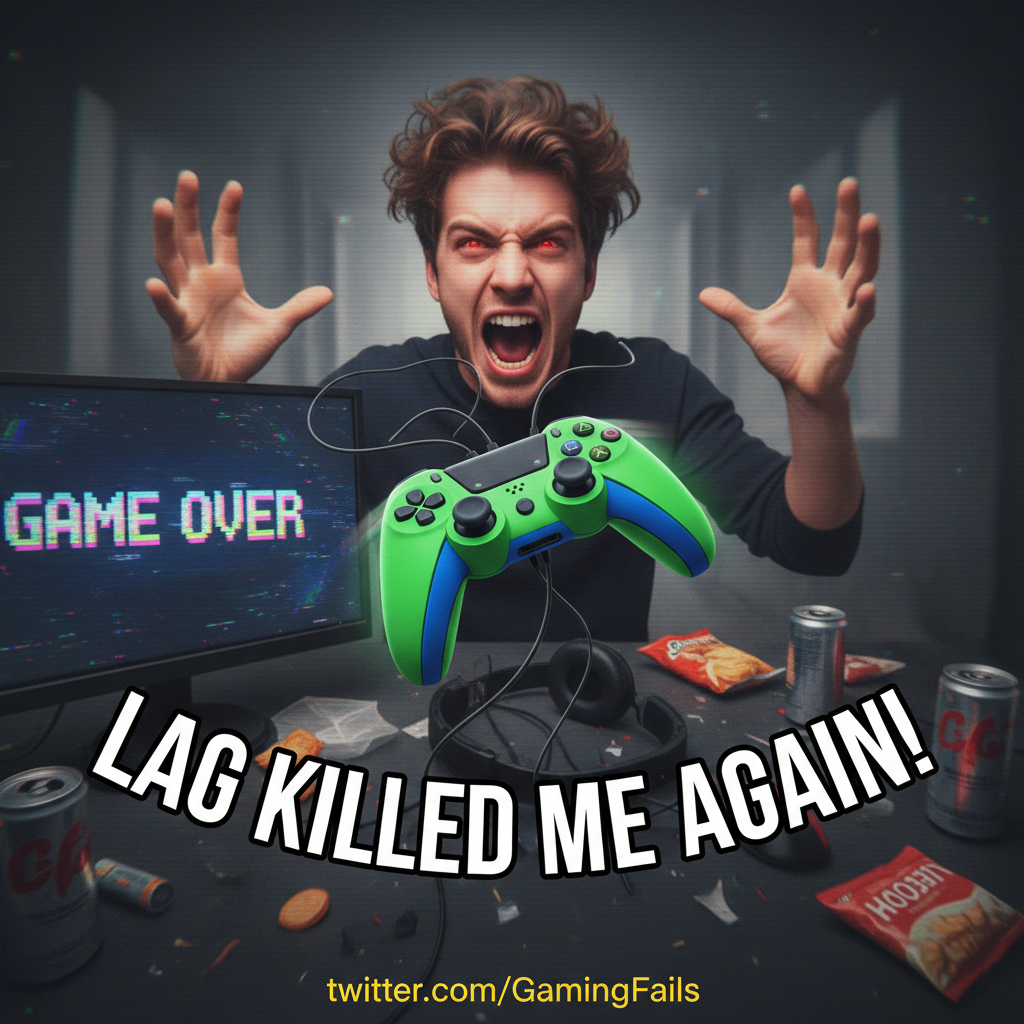 My controller just flew across the room. It's not rage, it's 'strategic repositioning'.