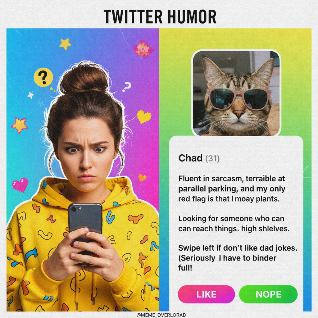 My dating app bio says 'fluent in sarcasm' and I'm still single. What went wrong?