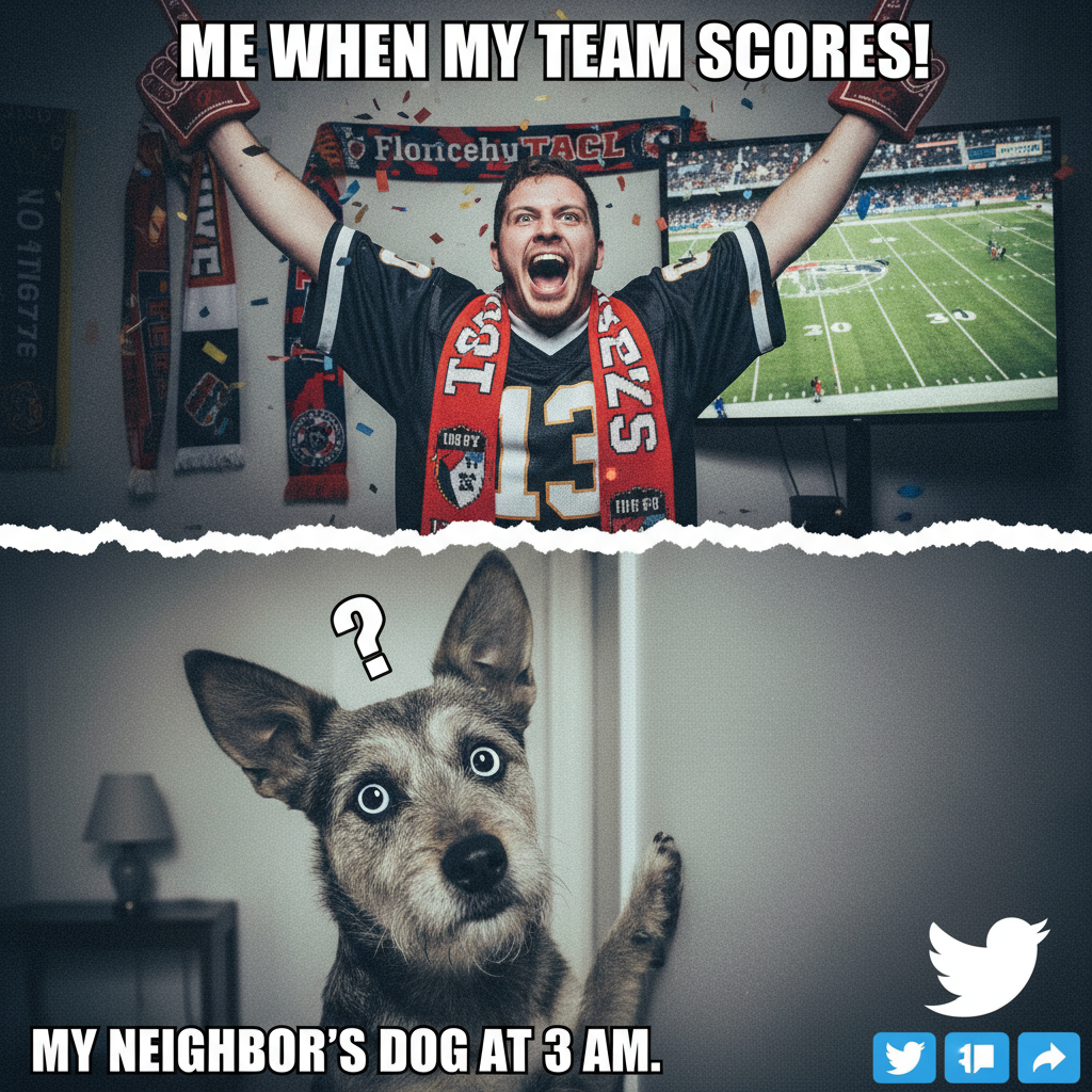 My team won. My neighbor's dog now knows every curse word in the dictionary. Worth it.