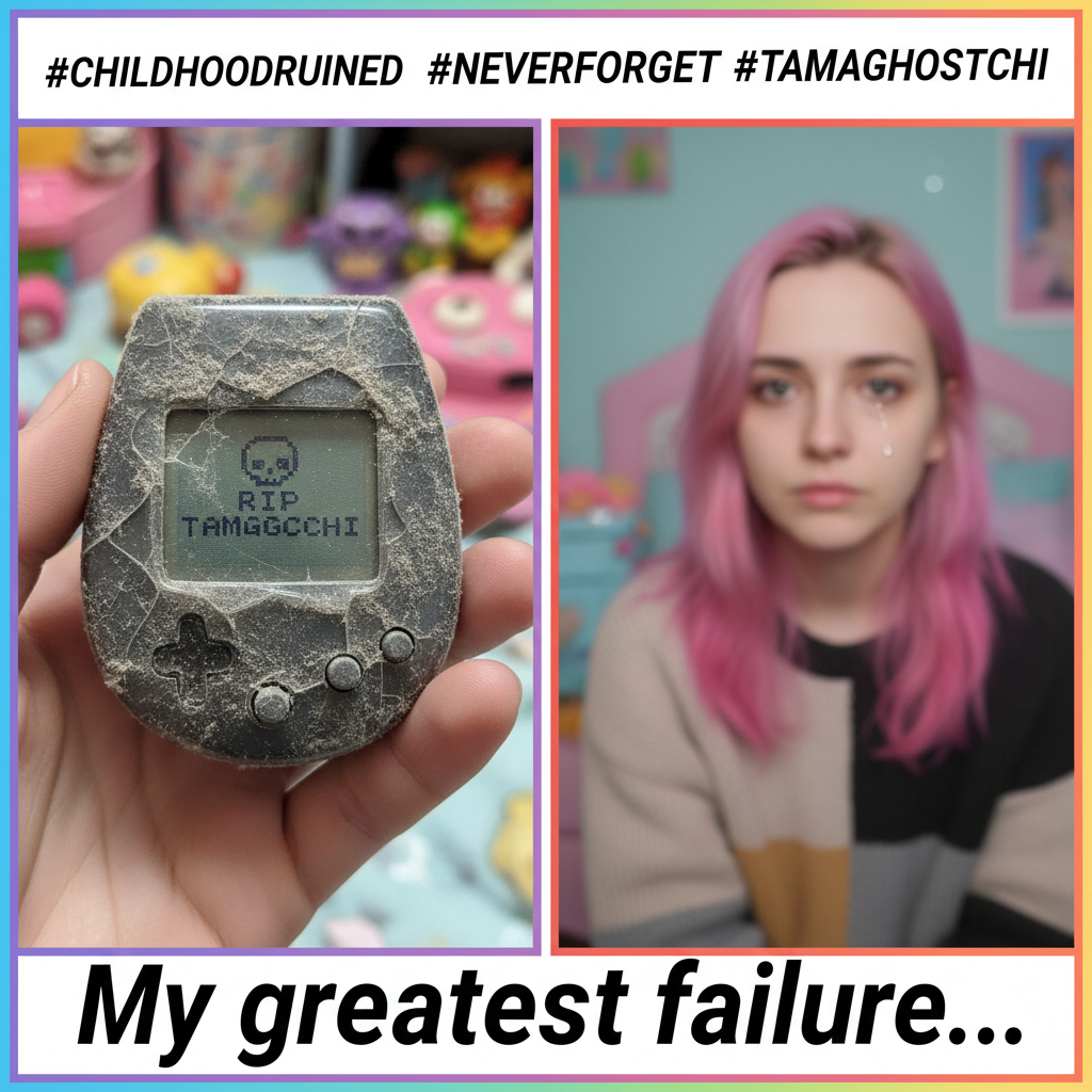 Found my old Tamagotchi. It's still dead. Some things never change.