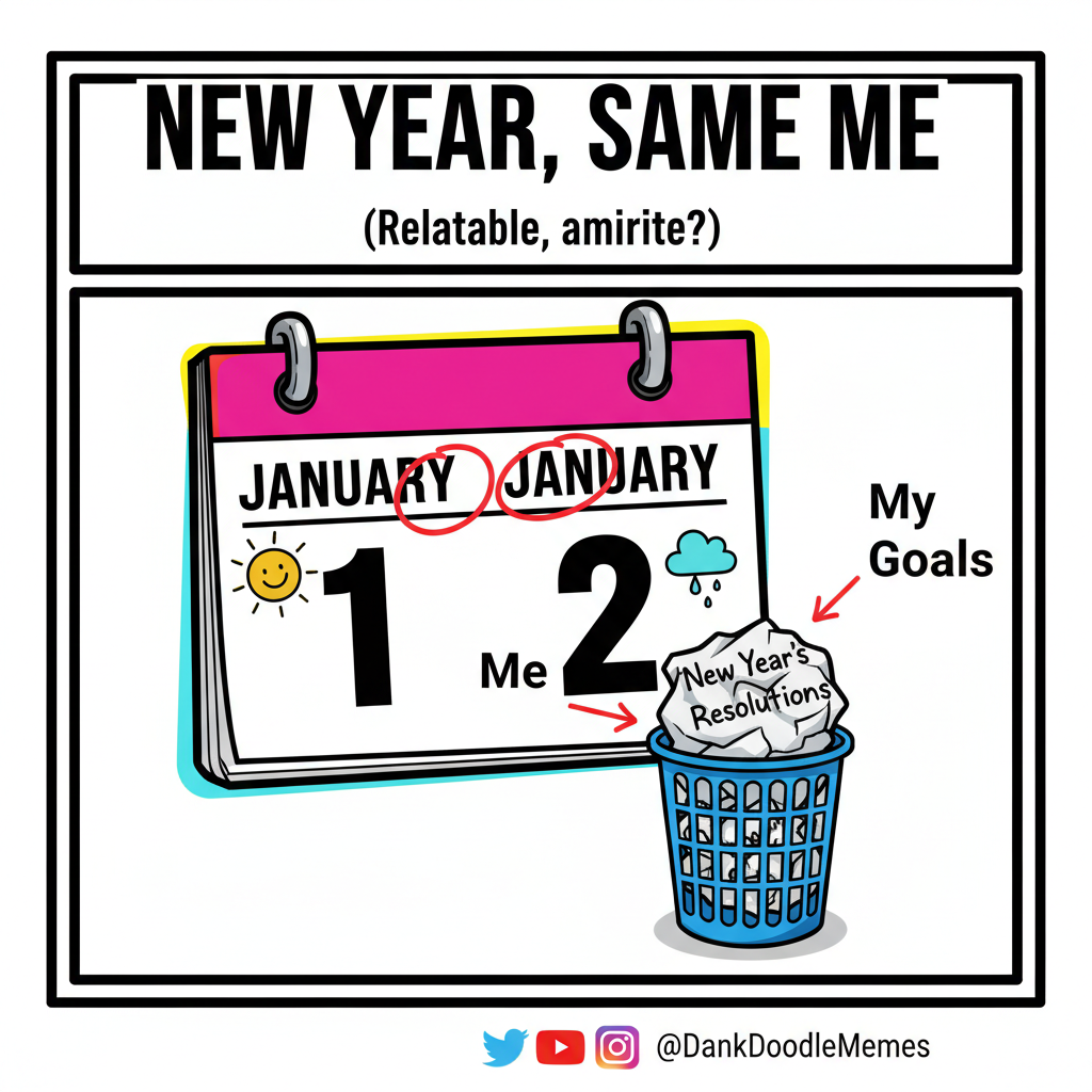 My New Year's resolution lasted until Jan 2nd. New record!