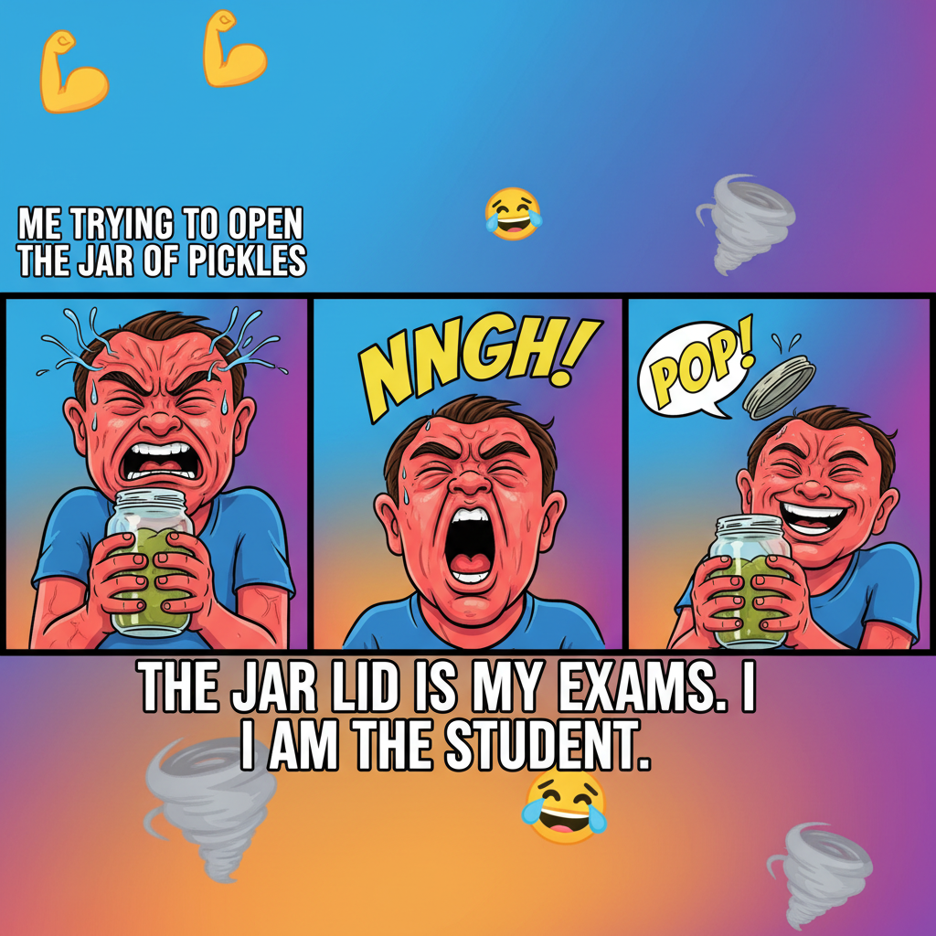 Just spent 20 minutes trying to open a jar. Adulting is a full-body workout.