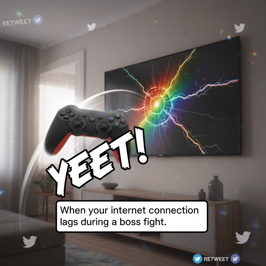 My controller just did a PhD in flying across the room. I'm fine. Totally fine.