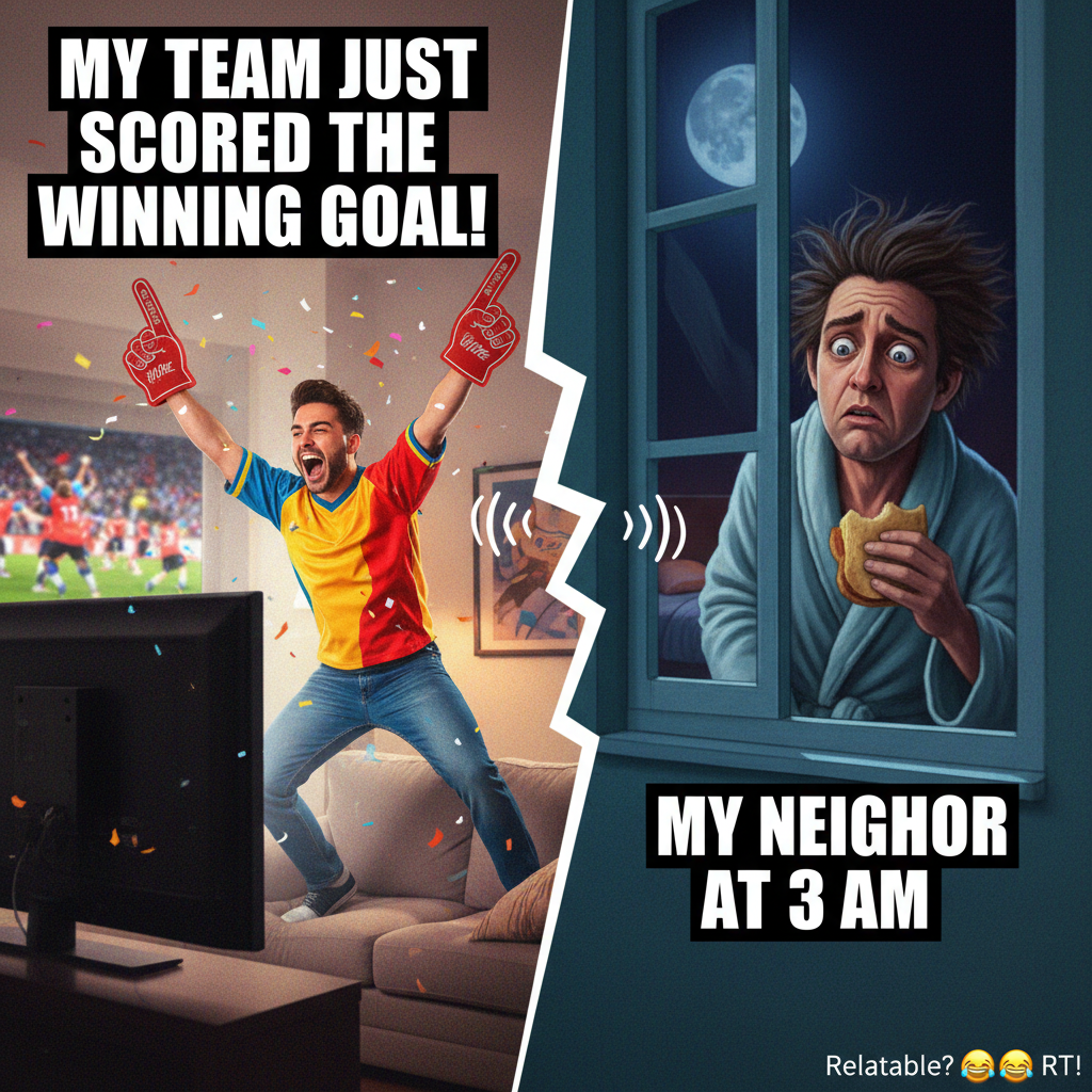 My team won. My neighbor heard my screams and thought I was being murdered. Worth it.