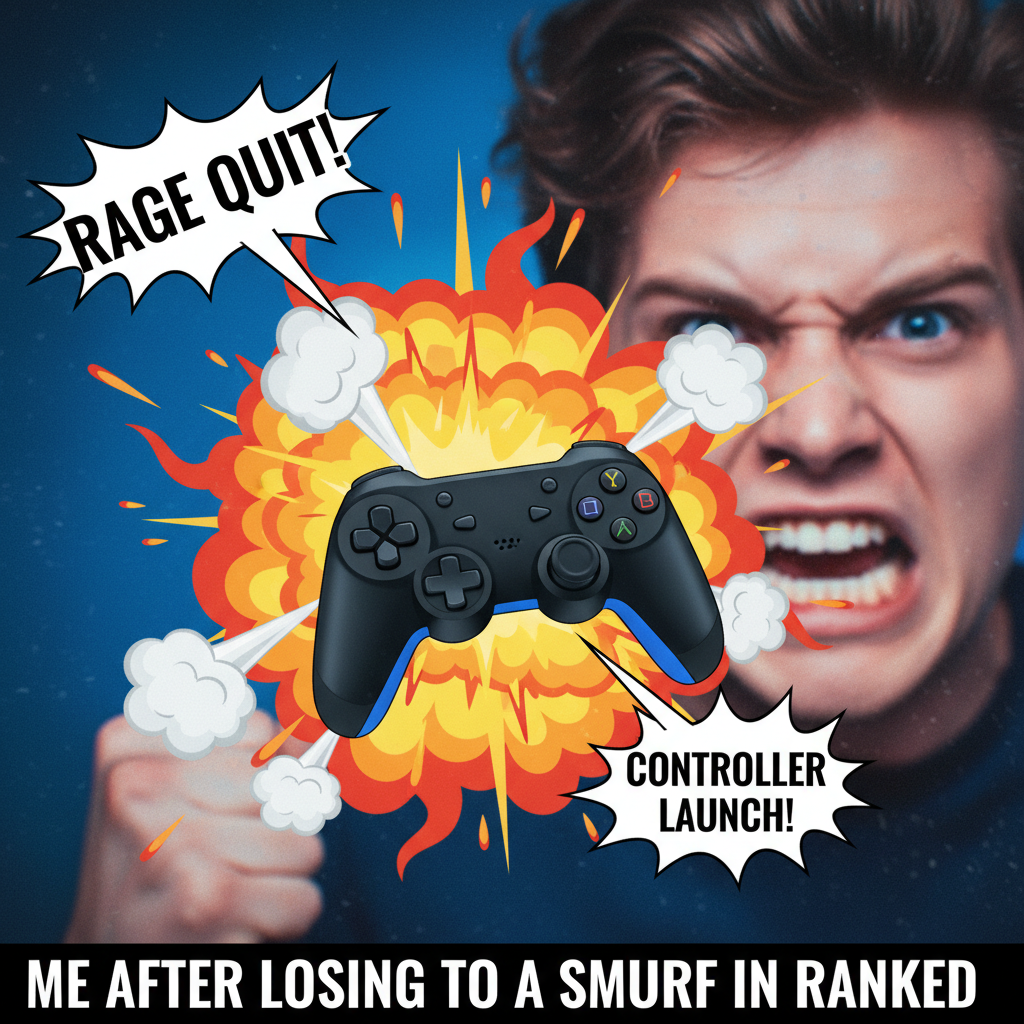 Lost to a 12-year-old in Fortnite. My controller is now in orbit. Send therapy.
