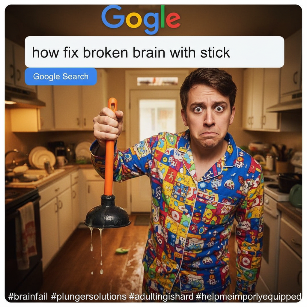 Adulting is just Googling 'how to fix [basic household item]' every other day.