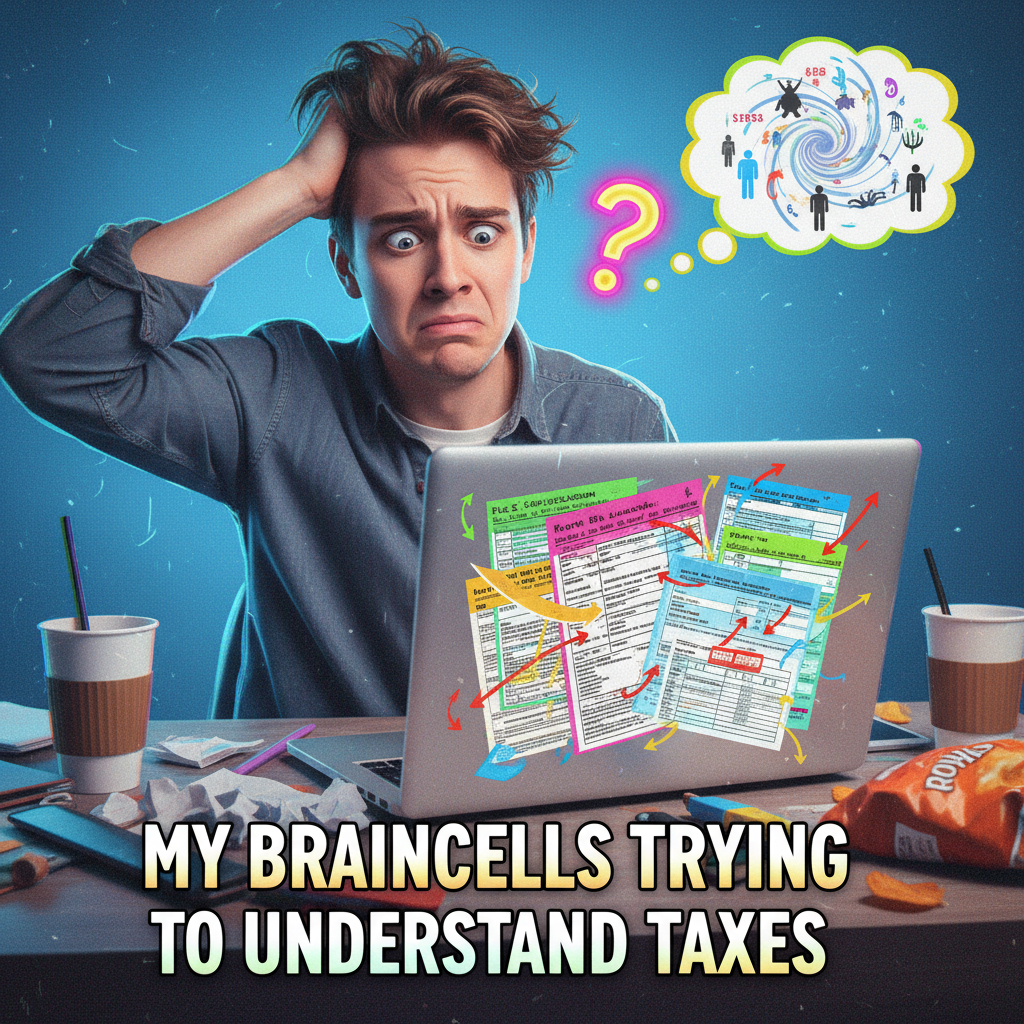 Adulting is just Googling 'how to do taxes' every year and still not understanding.