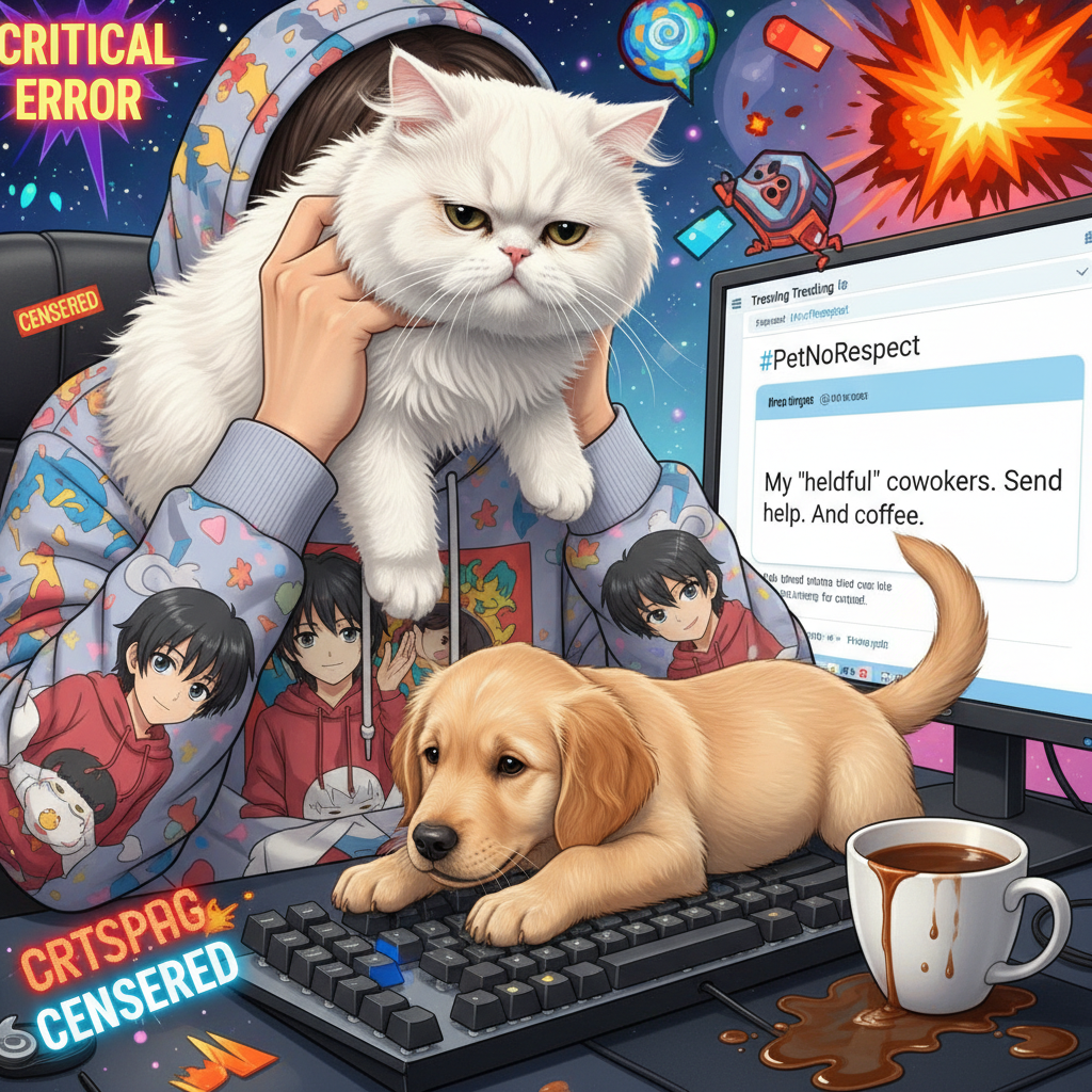 My pet thinks 'personal space' is a myth invented by humans. Can confirm.