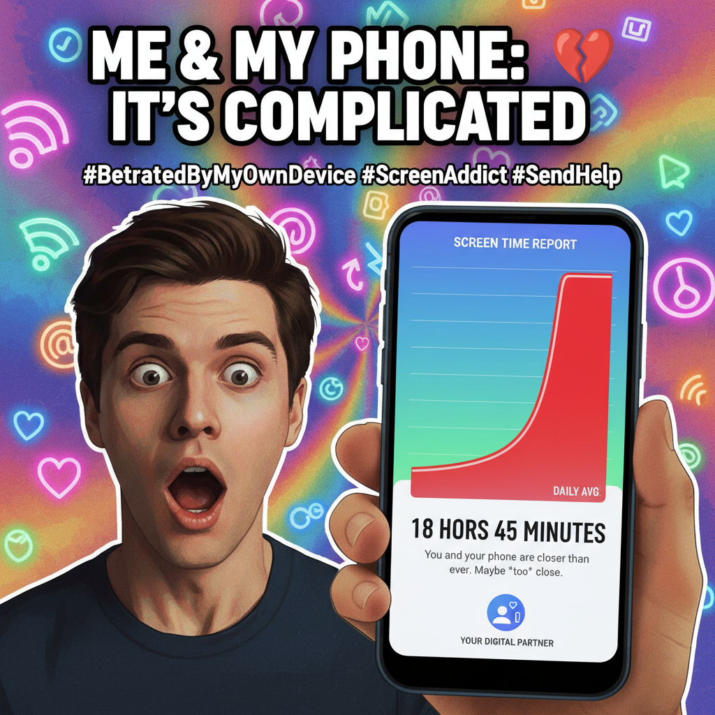 My screen time report just called me out. I feel personally attacked.