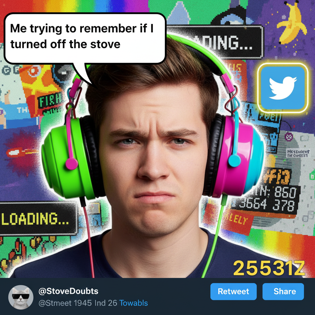 Bought 'noise-cancelling' headphones online. They just make my own thoughts louder.