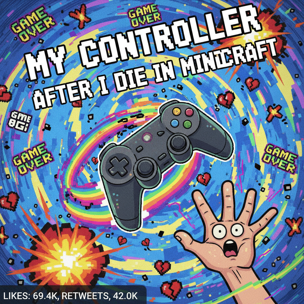 My controller just flew across the room. It was the game's fault, not mine.
