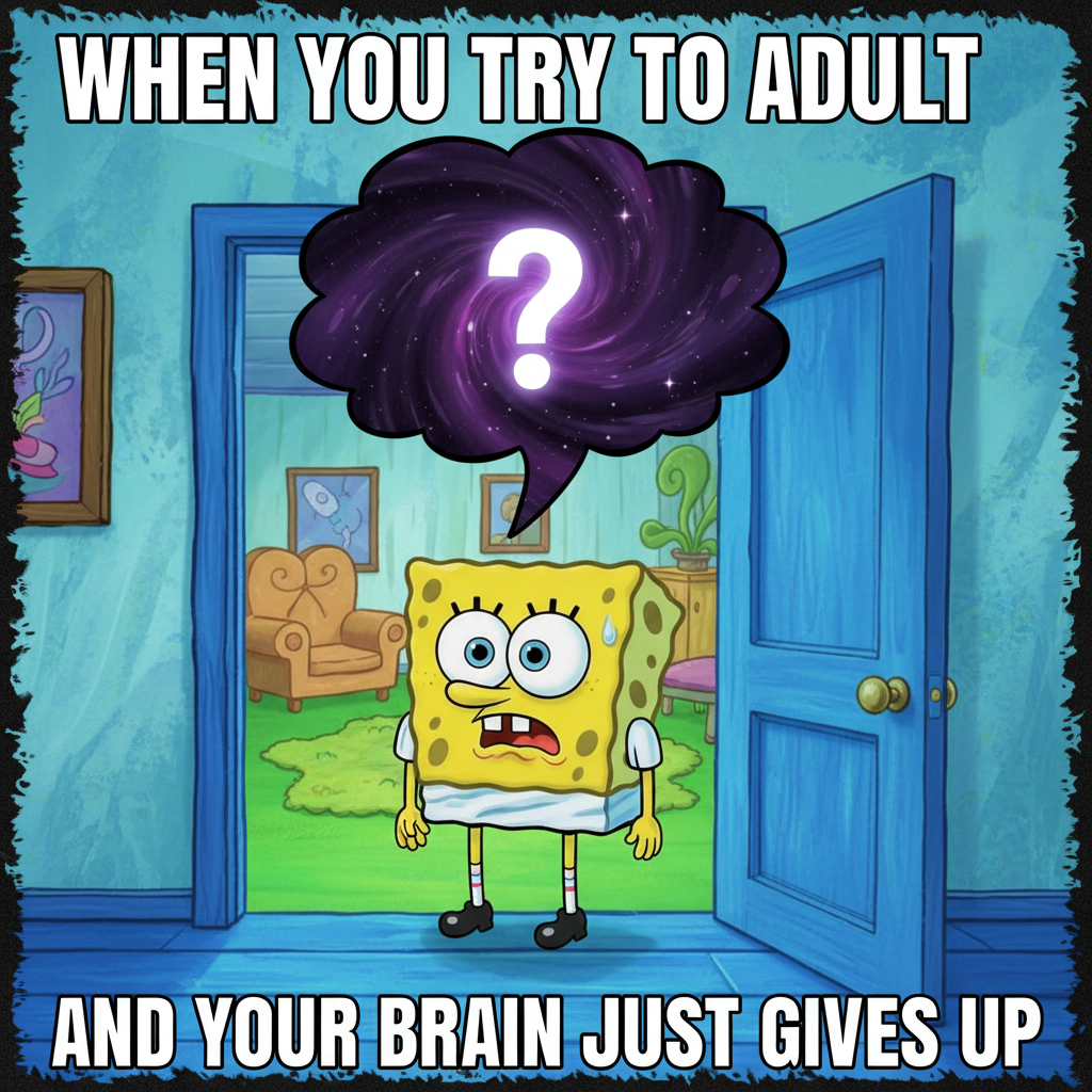 My brain cells trying to remember what I walked into the room for