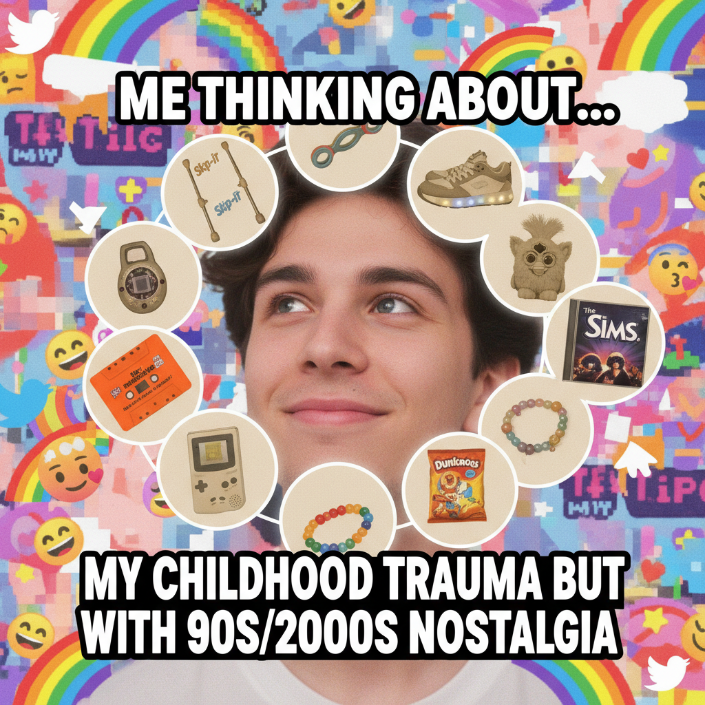 Hearing that one song from my childhood and instantly unlocking core memories.