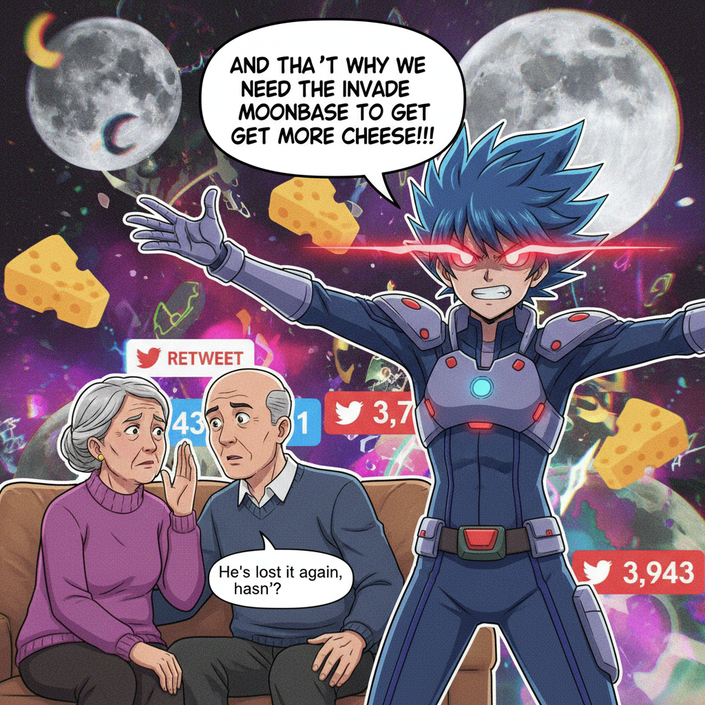 Me trying to explain my life choices to my parents with anime logic.