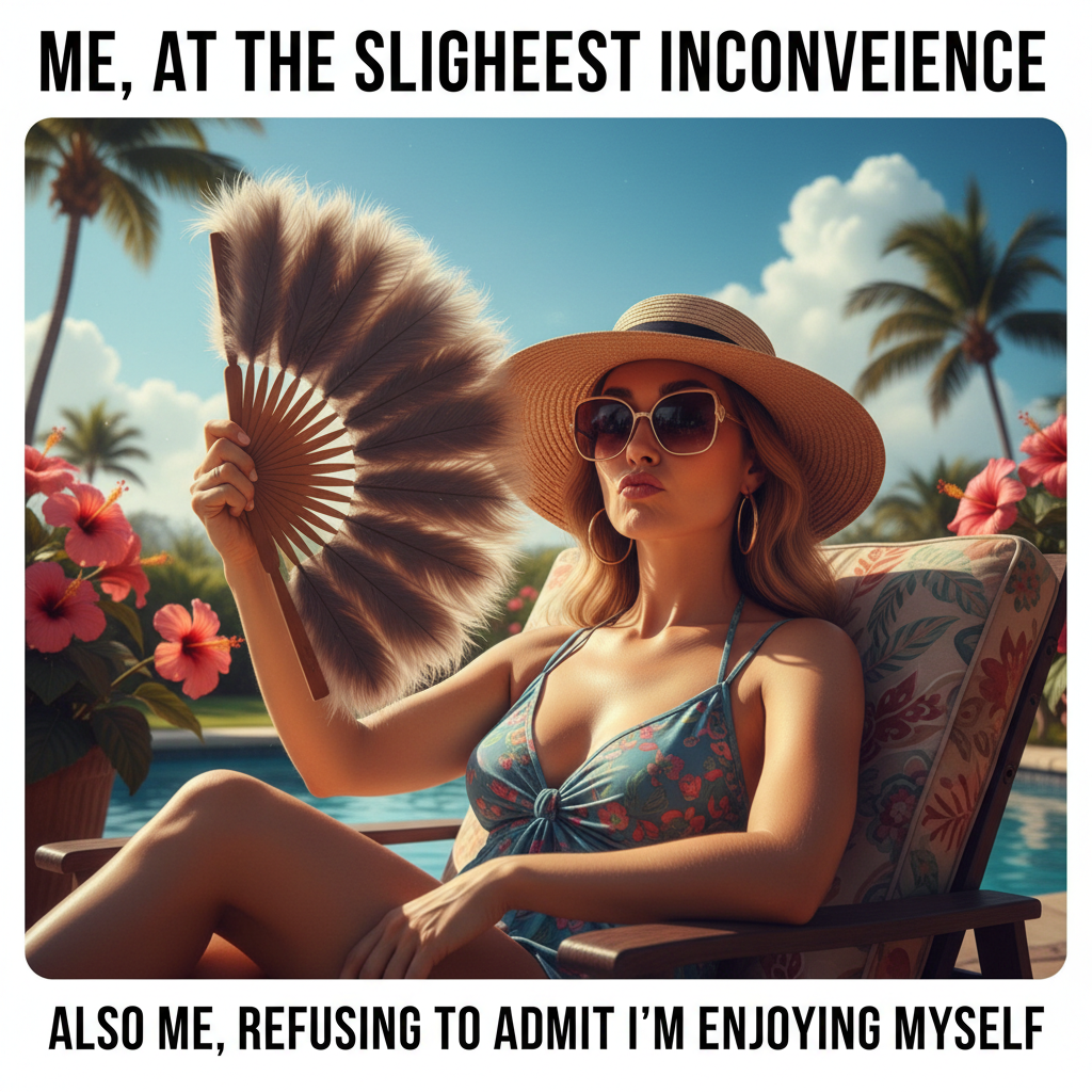 It's 75° and sunny, but I'm still complaining. It's my birthright.