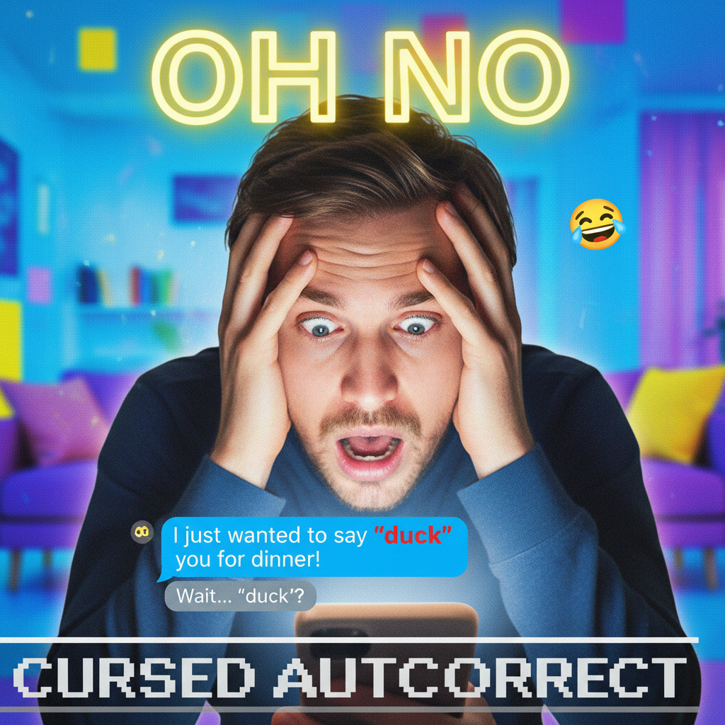 Autocorrect changing 'duck' to 'f*ck' in a professional email. My career is over.