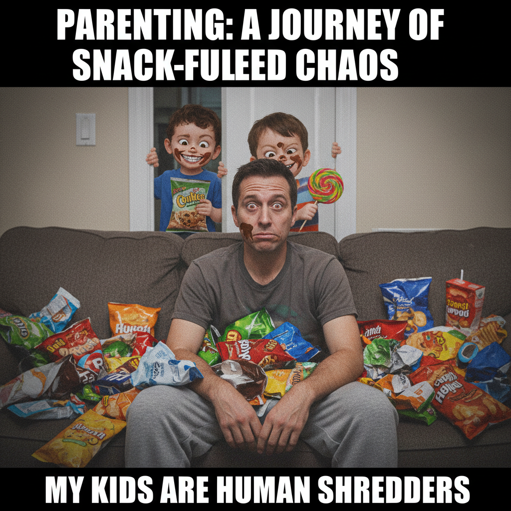 My kids just found my 'secret' snack stash. Send help. And more chocolate.