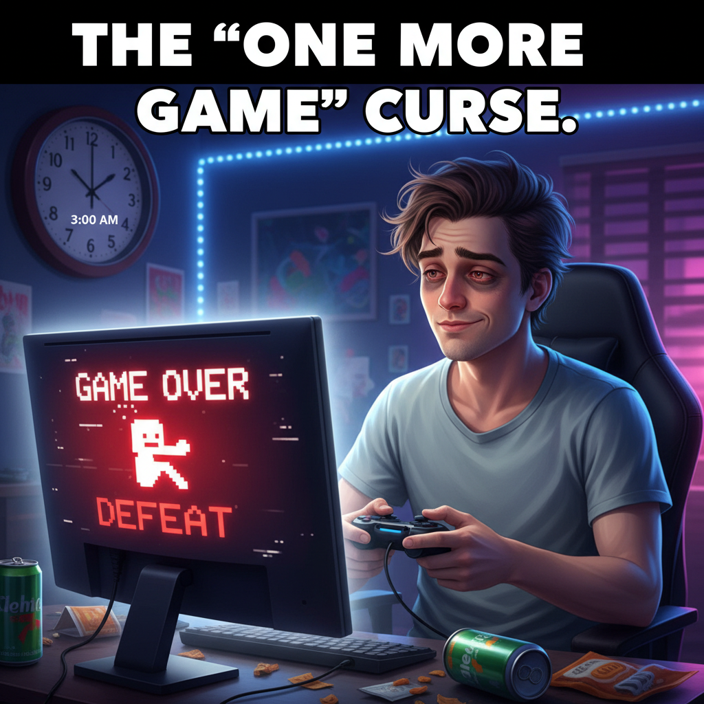 When your squad says 'one more game' at 3 AM and you know it's a lie