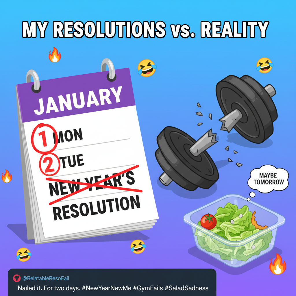 My New Year's resolution lasted until January 2nd. New record!