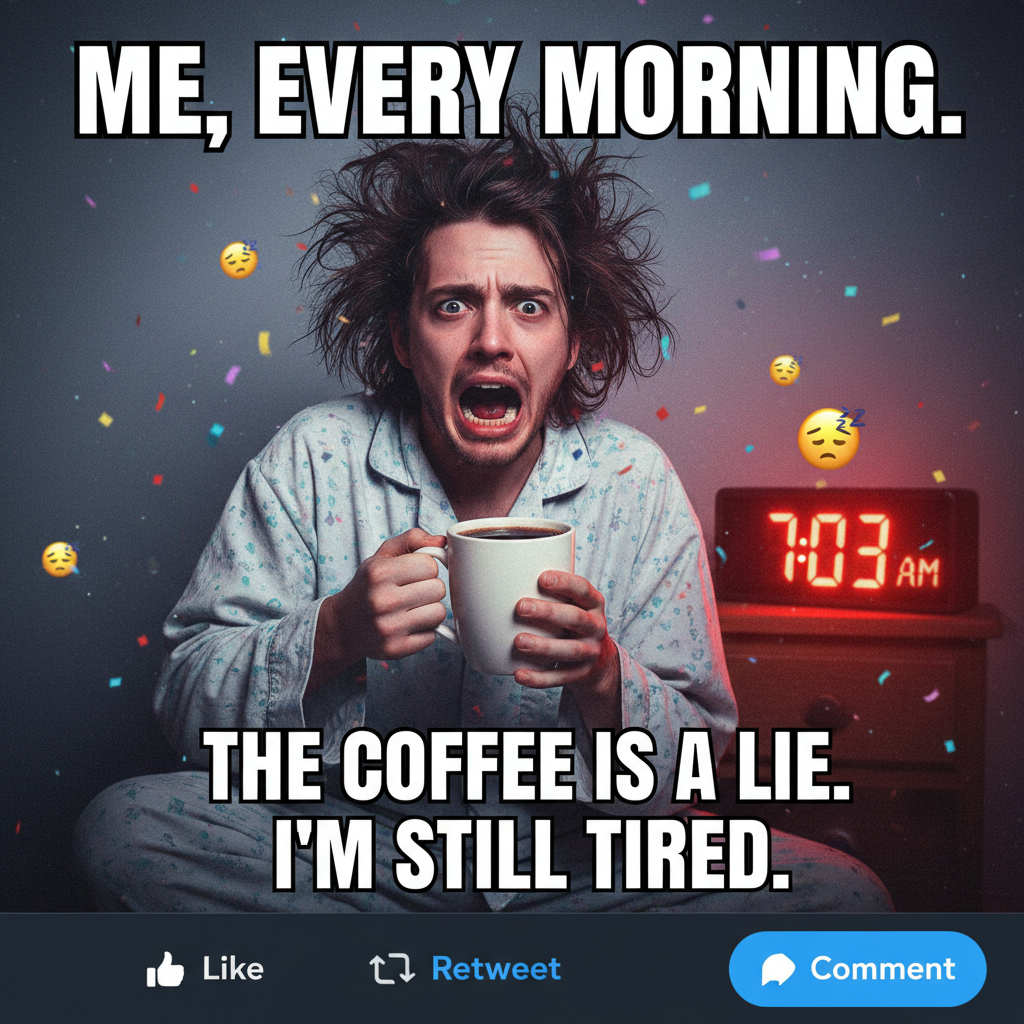 My kids asked for a snack. It's 7:03 AM.