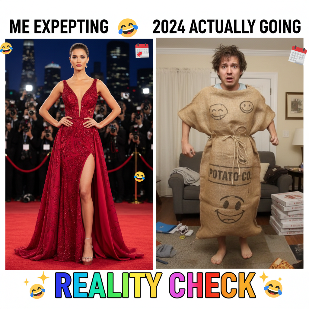 Ordered a 'chic' dress online, got a potato sack. My bank account is crying.