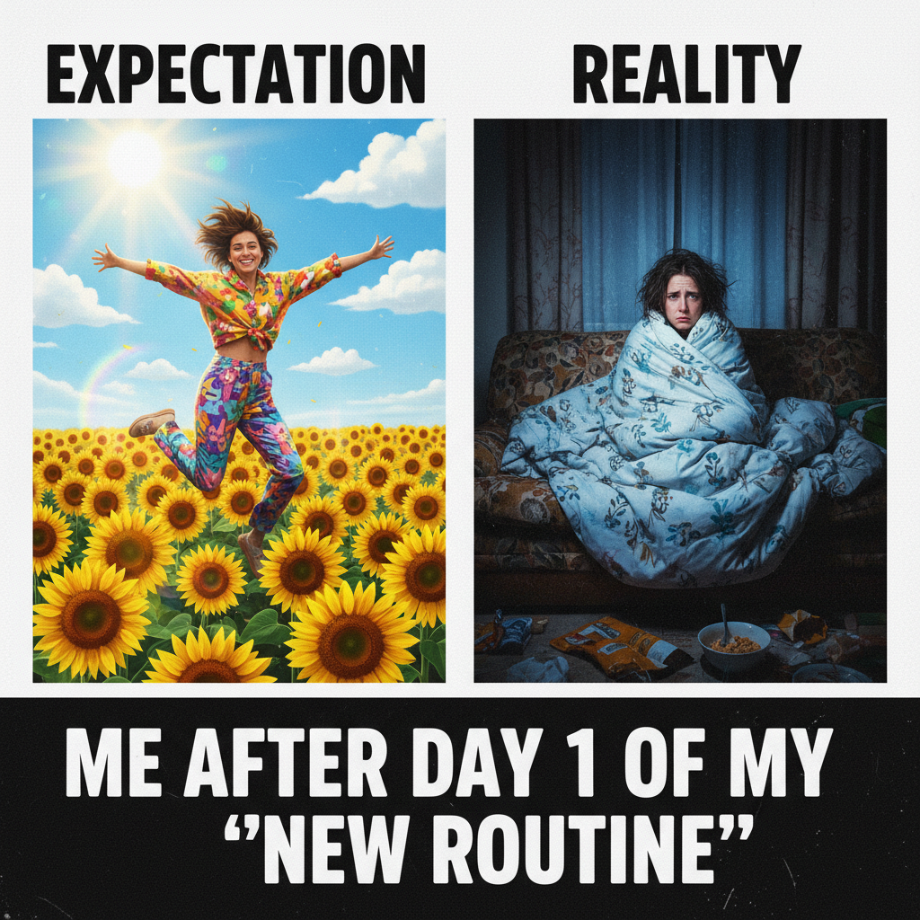 Summer me: 'I love sunshine!' Winter me: *huddles under 5 blankets, questioning all life choices*