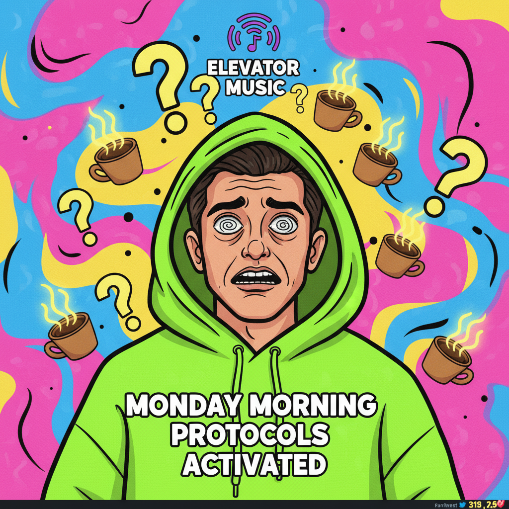 My brain during exam season is just elevator music on loop. Send help (and coffee).