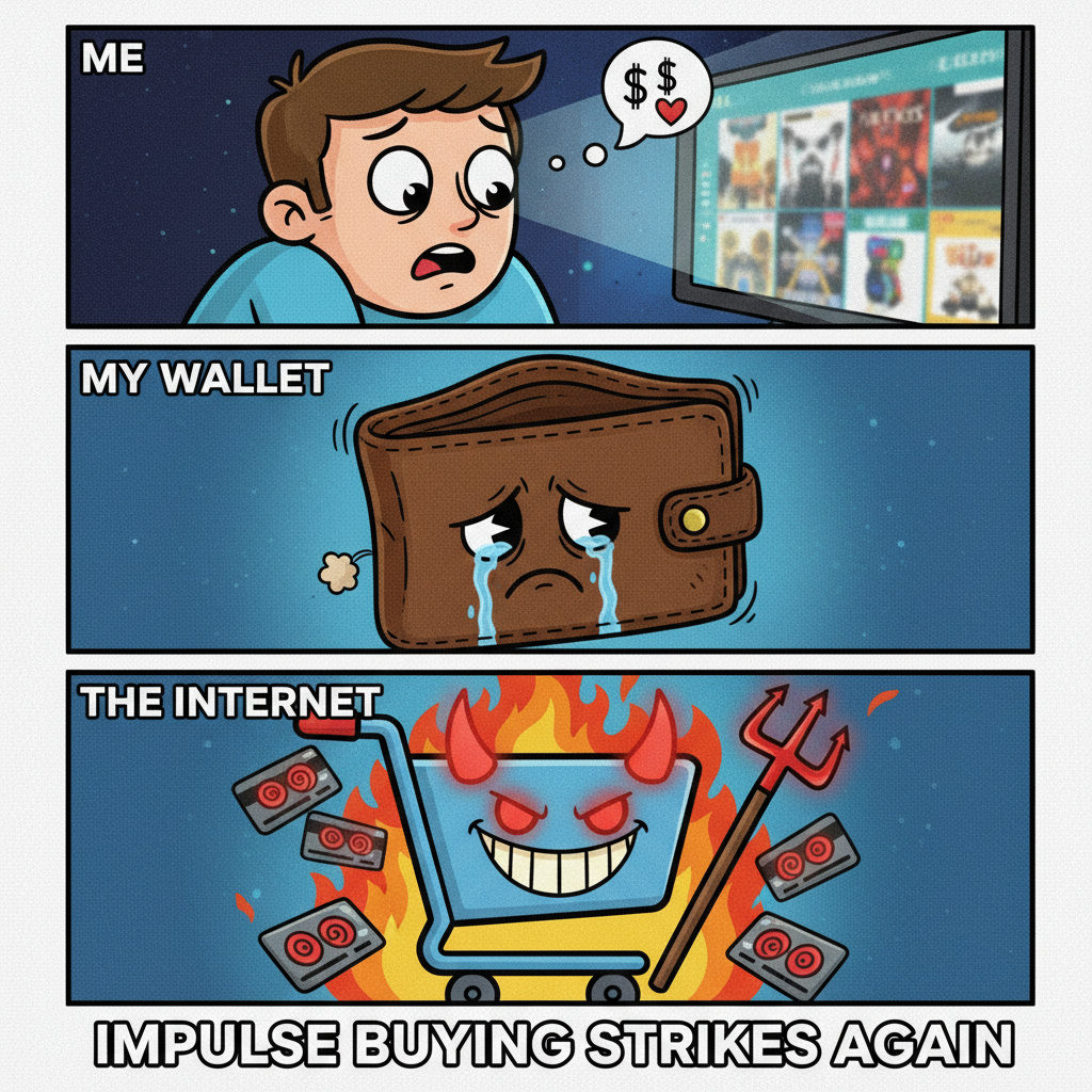 Me: 'I need this.' My bank account: 'No, you don't.' My online shopping cart: 'YES YOU DO.'