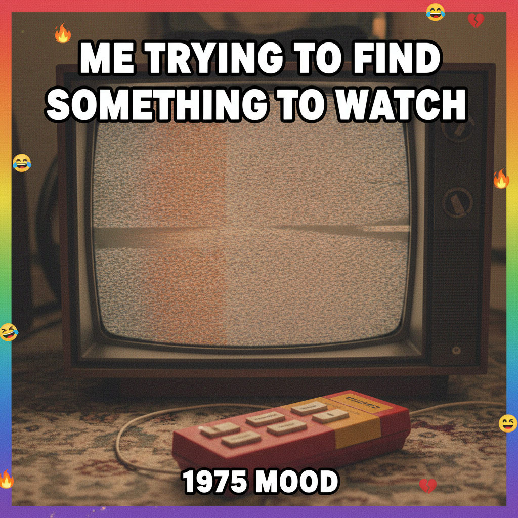 Remember when the biggest decision was which cartoon to watch? Simpler times.