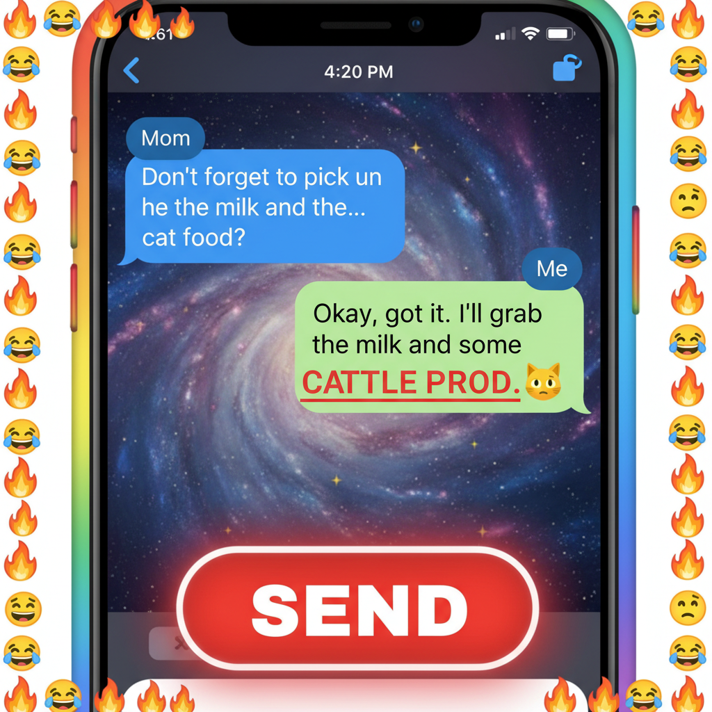 My phone autocorrected 'I'm coming' to 'I'm cumming' in a work email. I quit.