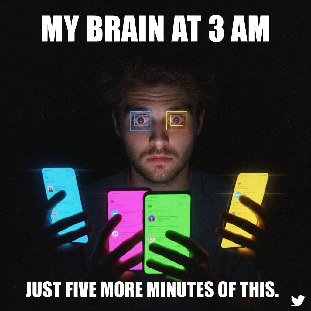 My screen time report is basically a memoir. Send therapy, not notifications. #ScrollingAddiction